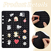 14Pcs Felt Cloth Pin Brooch Storage Binder Sheets for Enamel Pin Collection Book AJEW-WR0002-93B-3