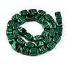 Synthetic Malachite Beads Strands G-T138-94-2