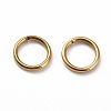 Ion Plating(IP) 304 Stainless Steel Open Jump Rings X-STAS-R060-5x0.7-G-1