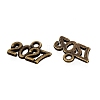 New Year's Day Tibetan Style Alloy Charms FIND-N014-01AB-2