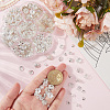 800Pcs 7 Styles Iron Bead Caps IFIN-PA0001-09S-3