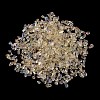 Glass Chip Beads GLAA-WH0034-06C-1