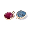 Natural & Synthetic Mixed Stone Pendants G-Q606-33KCG-2