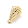 Brass Micro Pave Cubic Zirconia Pendants LS-KK-D283-18G-2