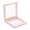 Square Transparent PE Thin Film Suspension Jewelry Display Box LS-X1-CON-D009-01A-04-3