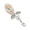 Shell Pendant Docorations HJEW-JM03699-S-2