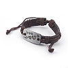 Adjustable Casual Unisex Leather Bracelets Sets BJEW-MSMC002-32-2