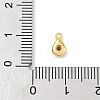 Brass Micro Pave Cubic Zirconia Charms KK-G548-20G-01-3