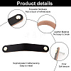 Cattlehide Cabinet Door Drawer Handle Strap DIY-WH0430-196C-01-4