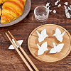 Porcelain Chopstick Rest DJEW-WH0015-51-6