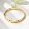 201 Stainless Steel Plain Bangles BJEW-Z151-01G-01-2
