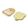 Alloy Enamel Pendants FIND-I064-04G-02-2