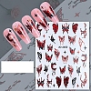 Butterfly Paper Nail Art Stickers PW-WG16398-01-1