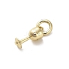 Brass Charms KK-H493-01G-03-2