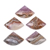 Natural Amethyst Lace Agate Pendants G-K381-08-1