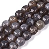 Natural Grey Agate Beads Strands G-Q608-08A-06-2