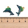 304 Stainless Steel Enamel Pendants STAS-C150-01C-3