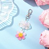 Acrylic Pendant Decorations HJEW-JM03857-03-1