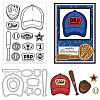 Baseball Theme Globleland DIY Scrapbook Making Kits DIY-GL0004-05-1