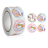 4 Patterns Cartoon Stickers Roll UNIC-PW0001-009A-1