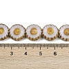 Czech Pressed Glass Beads GLAA-I061-21-4