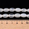 Natural White Agate Beads Strands G-T138-180A-5