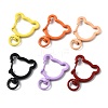 14Pcs Spray Painted Eco-Friendly Alloy Swivel Snap Hook Clasps FIND-FS0004-59-2