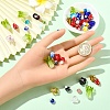 60Pcs 10 Style Handmade Lampwork Bead Strands LAMP-YW0001-32-3