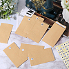 CRASPIRE 100Pcs Kraft Paper Envelopes AJEW-CP0007-43B-4