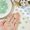 100Pcs Transparent Spray Painted Glass Beads GLAA-DC0001-61B-3