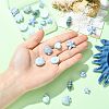 24Pcs 8 Styles Handmade Porcelain Beads PORC-FS0001-46C-5