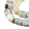 Natural Flower Amazonite Beads Strands G-T138-89-3