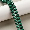 Natural Malachite Beads Strands G-A271-A01-8mm-1