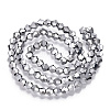 Electroplate Glass Bead Strands LS-EGLA-R094-4mm-15-2