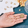 12Pcs 6 Styles Brass Micro Pave Clear Cubic Zirconia Ear Cuff Findings KK-TA0003-24-7
