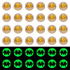 50G Luminous Transparent Acrylic Beads OACR-TAD0001-01M-1