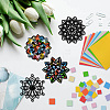 CREATCABIN Paper Window Decoration AJEW-CN0001-49B-01-5