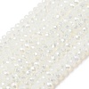 Crystal Glass Rondelle Beads Strands LS-EGLA-F049C-01-3