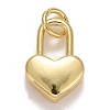 Rack Plating Brass Pendants KK-E275-11G-1