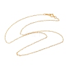 1/20 14K Gold Filled Cable Chain Necklaces for Women Men NJEW-Z068-02G-01-4