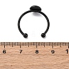 304 Stainless Steel Open Cuff Ring Components LS-RJEW-WH0011-07A-EB-3