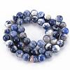 Natural Sodalite Beads Strands G-S279-10-8mm-2