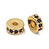 Rack Plating Brass Micro Pave Cubic Zirconia Beads KK-U030-26G-04-1