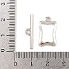 Brass Toggle Clasps KK-G548-41P-04-4