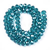 Electroplate Glass Beads Strands LS-EGLA-A034-T4mm-A33-3