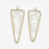 Natural Quartz Crystal Pendants X-G-Q494-57A-2