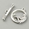 Tibetan Style Alloy Toggle Clasps FIND-CJC0017-21B-AS-2
