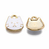 Alloy Enamel Charms X-ENAM-T011-95A-NR-3