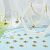 20Pcs Rack Plating Alloy Pendants FIND-SC0013-22-4