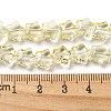 Baking Paint Transparent Glass Beads Strands DGLA-A07-T8mm-KD01-4